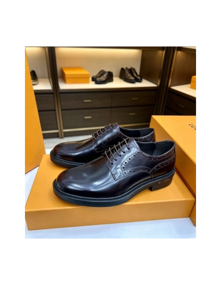 Louis Vuitton leather shoes 016,Louis Vuitton Leather Shoes,LOUIS VUITTON Sneakers,Business Shoes