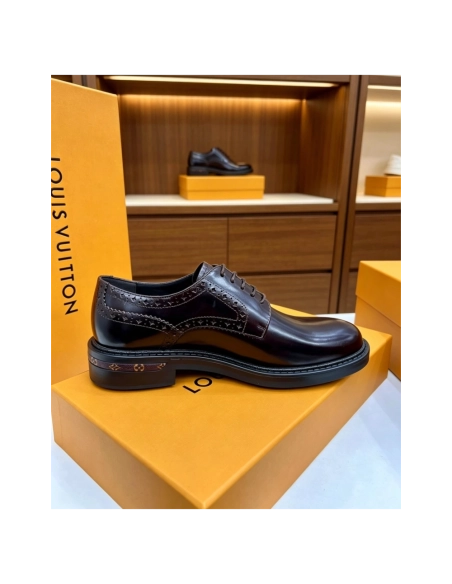 Louis Vuitton leather shoes 016,Louis Vuitton Leather Shoes,LOUIS VUITTON Sneakers,Business Shoes