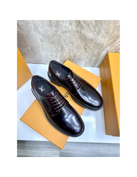 Louis Vuitton leather shoes 016,Louis Vuitton Leather Shoes,LOUIS VUITTON Sneakers,Business Shoes