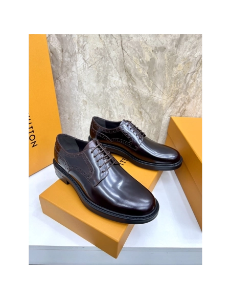 Louis Vuitton leather shoes 016,Louis Vuitton Leather Shoes,LOUIS VUITTON Sneakers,Business Shoes