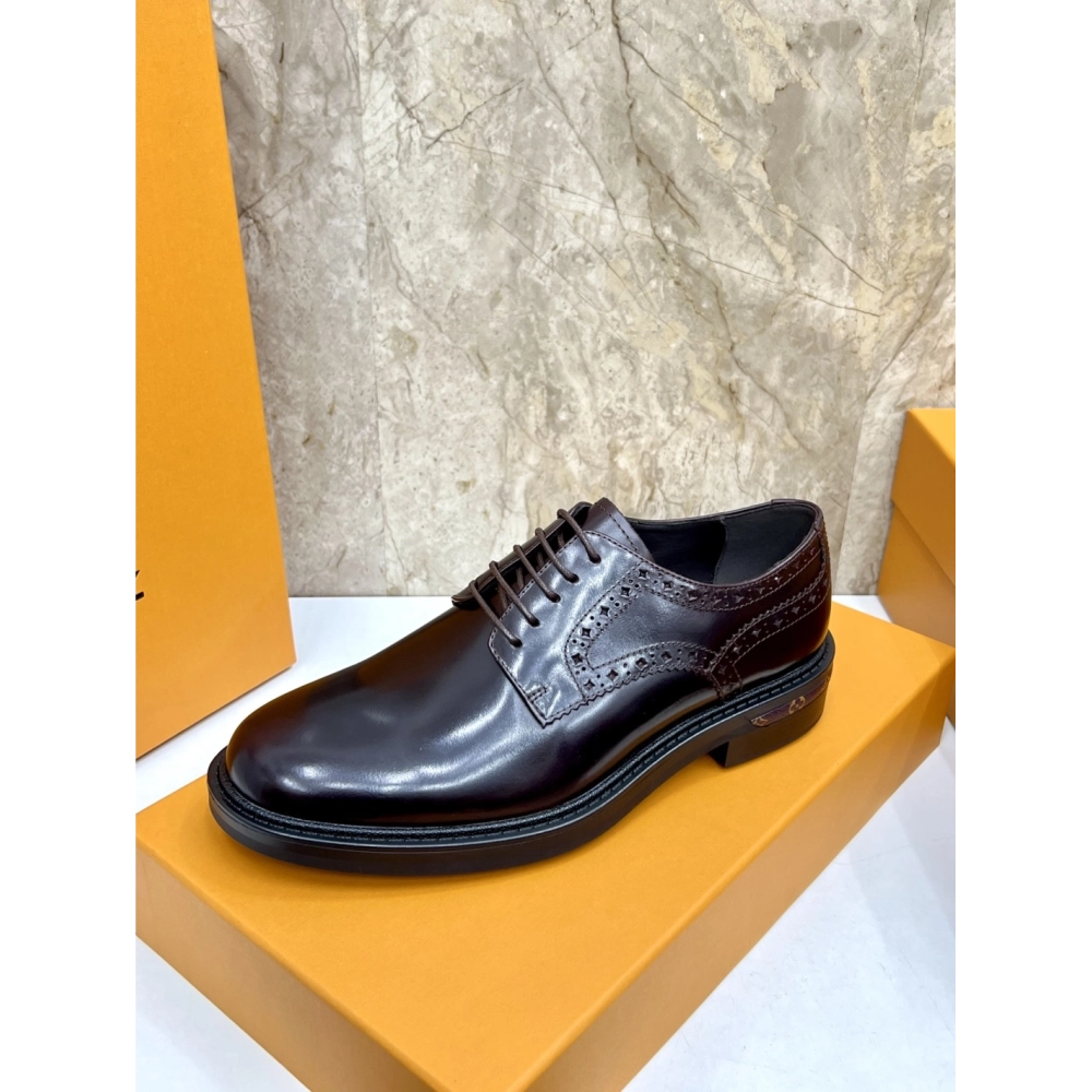 Louis Vuitton leather shoes 016,Louis Vuitton Leather Shoes,LOUIS VUITTON Sneakers,Business Shoes