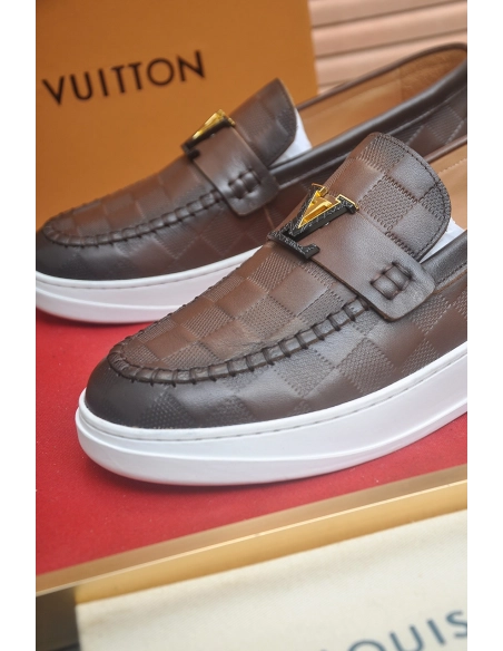 Louis Vuitton leather shoes 008,Louis Vuitton Leather Shoes,LOUIS VUITTON Sneakers,Business Shoes