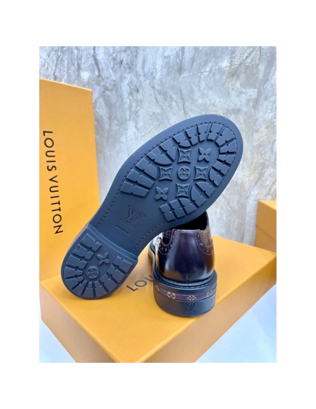 Louis Vuitton leather shoes 016,Louis Vuitton Leather Shoes,LOUIS VUITTON Sneakers,Business Shoes