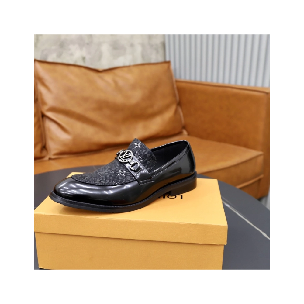 Louis Vuitton leather shoes 010,Louis Vuitton Leather Shoes,LOUIS VUITTON Sneakers,Business Shoes