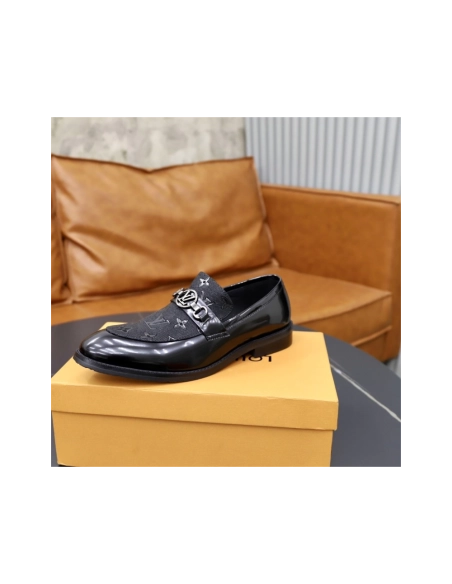 Louis Vuitton leather shoes 010,Louis Vuitton Leather Shoes,LOUIS VUITTON Sneakers,Business Shoes