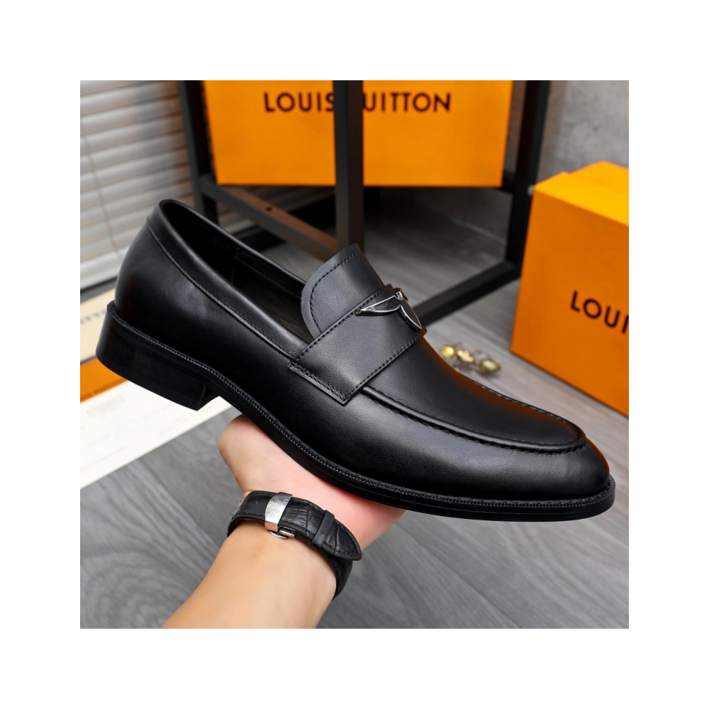 Louis Vuitton leather shoes 018,Louis Vuitton Leather Shoes,LOUIS VUITTON Sneakers,Business Shoes