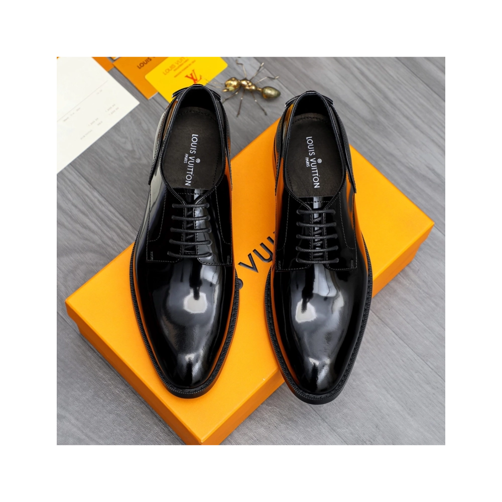 Louis Vuitton leather shoes 019,Louis Vuitton Leather Shoes,LOUIS VUITTON Sneakers,Business Shoes