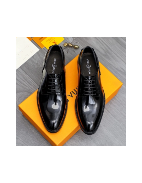 Louis Vuitton leather shoes 019,Louis Vuitton Leather Shoes,LOUIS VUITTON Sneakers,Business Shoes