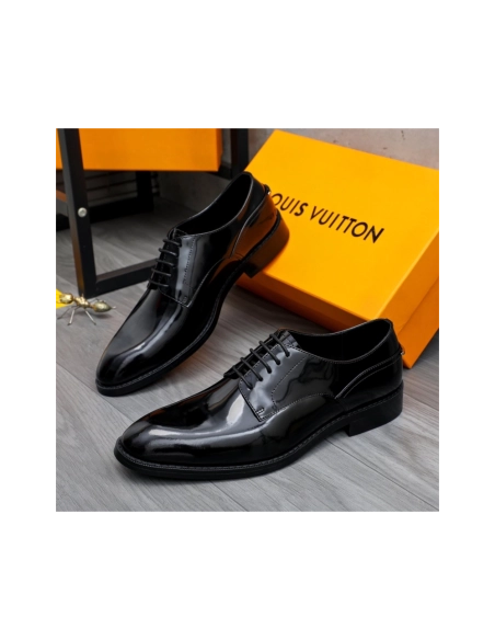 Louis Vuitton leather shoes 019,Louis Vuitton Leather Shoes,LOUIS VUITTON Sneakers,Business Shoes