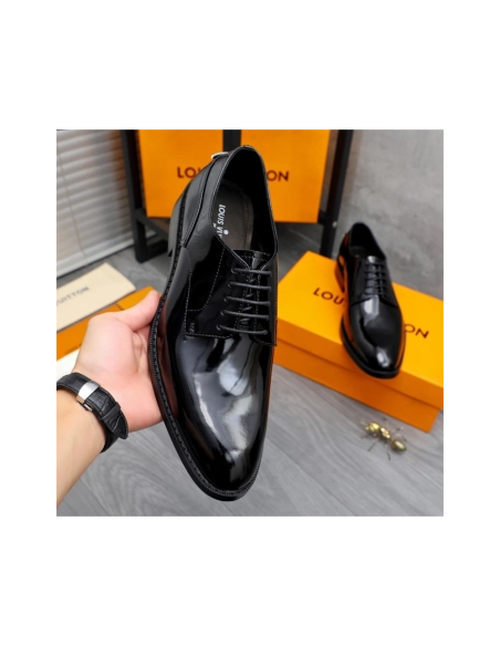 Louis Vuitton leather shoes 019,Louis Vuitton Leather Shoes,LOUIS VUITTON Sneakers,Business Shoes