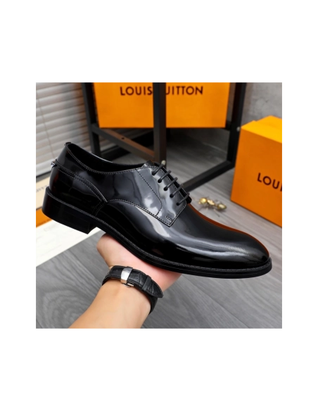 Louis Vuitton leather shoes 019,Louis Vuitton Leather Shoes,LOUIS VUITTON Sneakers,Business Shoes