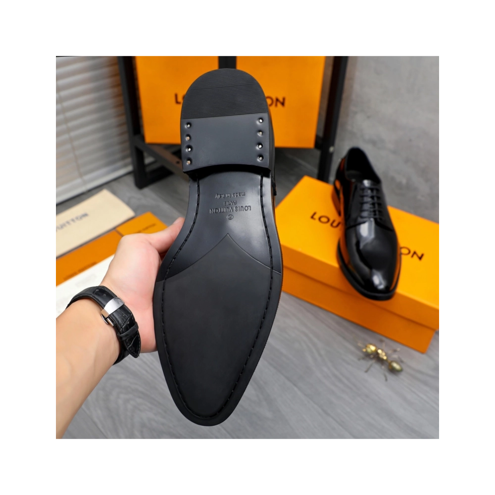 Louis Vuitton leather shoes 019,Louis Vuitton Leather Shoes,LOUIS VUITTON Sneakers,Business Shoes