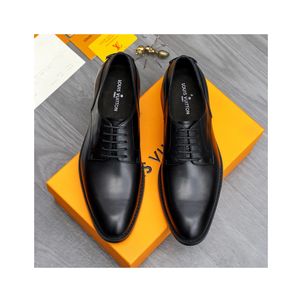 Louis Vuitton leather shoes 020,Louis Vuitton Leather Shoes,LOUIS VUITTON Sneakers,Business Shoes
