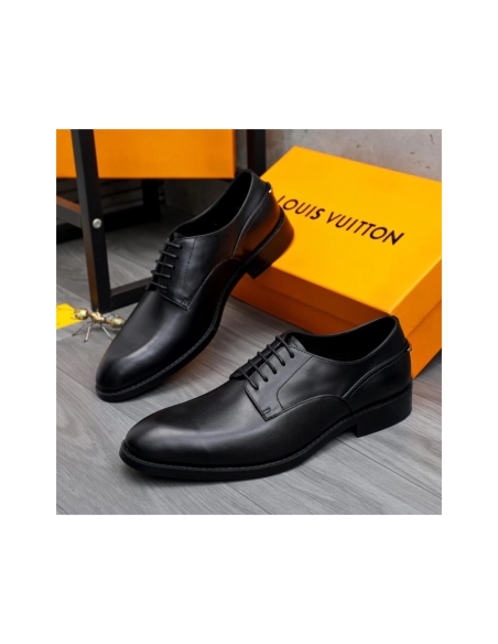 Louis Vuitton leather shoes 020,Louis Vuitton Leather Shoes,LOUIS VUITTON Sneakers,Business Shoes