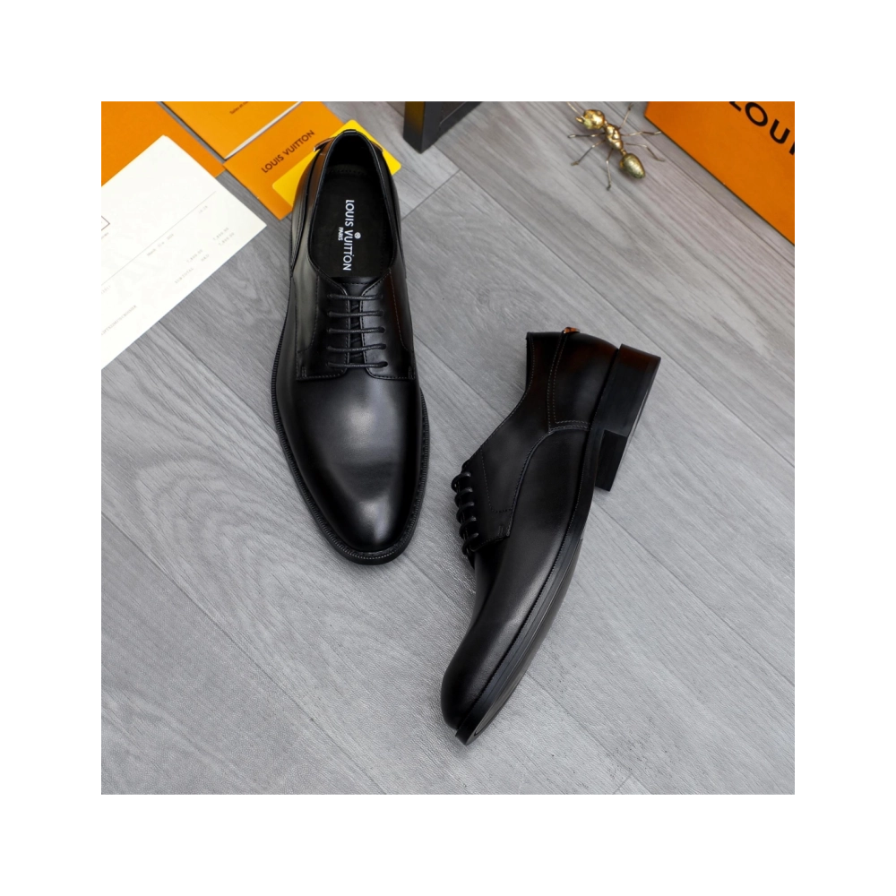 Louis Vuitton leather shoes 020,Louis Vuitton Leather Shoes,LOUIS VUITTON Sneakers,Business Shoes