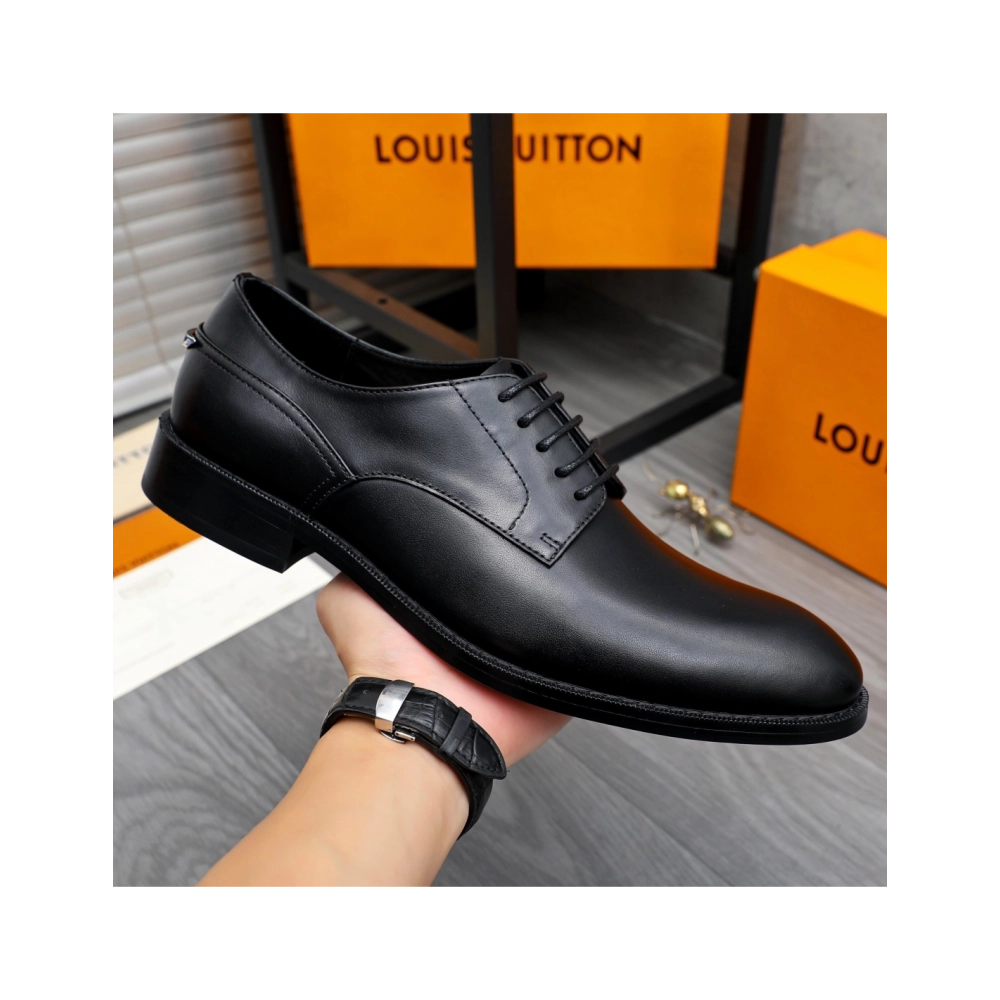 Louis Vuitton leather shoes 020,Louis Vuitton Leather Shoes,LOUIS VUITTON Sneakers,Business Shoes