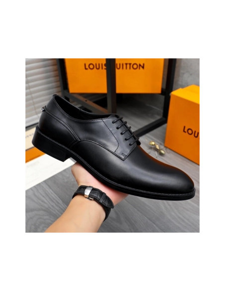Louis Vuitton leather shoes 020,Louis Vuitton Leather Shoes,LOUIS VUITTON Sneakers,Business Shoes