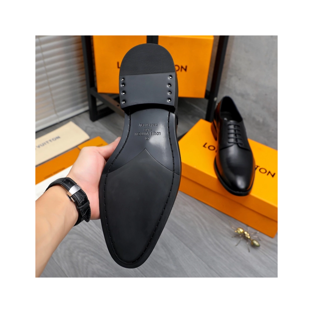Louis Vuitton leather shoes 020,Louis Vuitton Leather Shoes,LOUIS VUITTON Sneakers,Business Shoes
