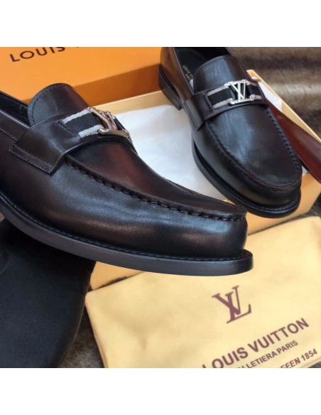 Louis Vuitton leather shoes 021,Louis Vuitton Leather Shoes,LOUIS VUITTON Sneakers,Business Shoes