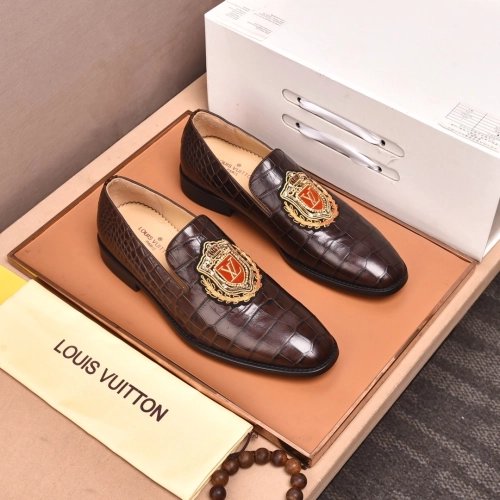 Louis Vuitton leather shoes 022,Louis Vuitton Leather Shoes,LOUIS VUITTON Sneakers,Business Shoes