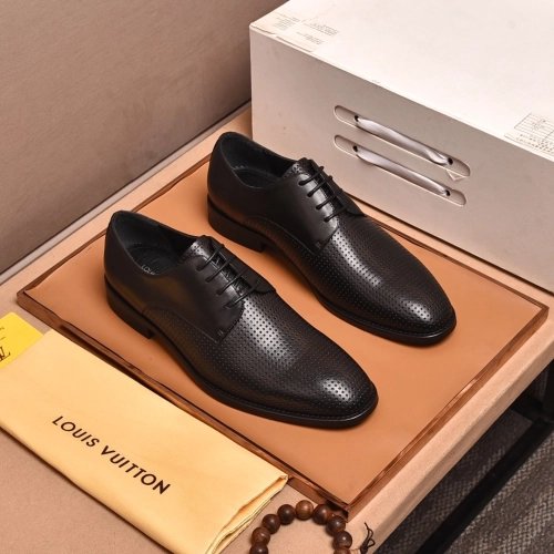 Louis Vuitton leather shoes 023,Louis Vuitton Leather Shoes,LOUIS VUITTON Sneakers,Business Shoes