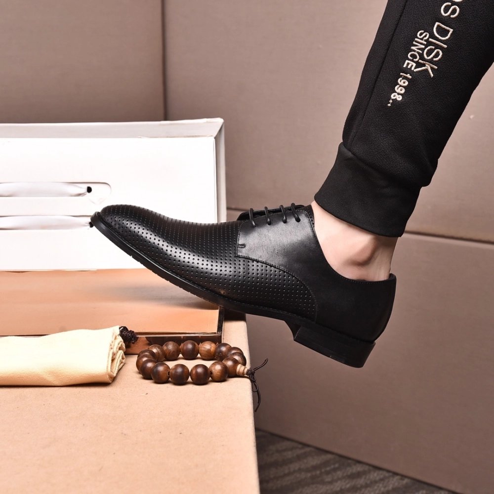 Louis Vuitton leather shoes 023,Louis Vuitton Leather Shoes,LOUIS VUITTON Sneakers,Business Shoes