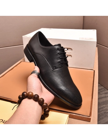 Louis Vuitton leather shoes 023,Louis Vuitton Leather Shoes,LOUIS VUITTON Sneakers,Business Shoes