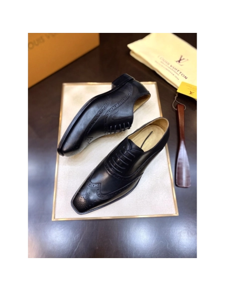 Louis Vuitton leather shoes 027,Louis Vuitton Leather Shoes,LOUIS VUITTON Sneakers,Business Shoes