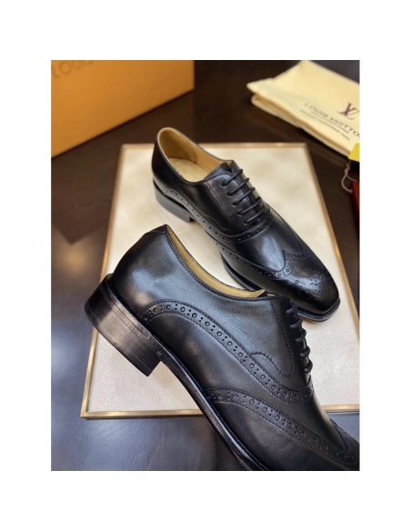 Louis Vuitton leather shoes 027,Louis Vuitton Leather Shoes,LOUIS VUITTON Sneakers,Business Shoes