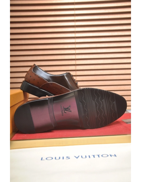 Louis Vuitton leather shoes 032,Louis Vuitton Leather Shoes,LOUIS VUITTON Sneakers,Business Shoes