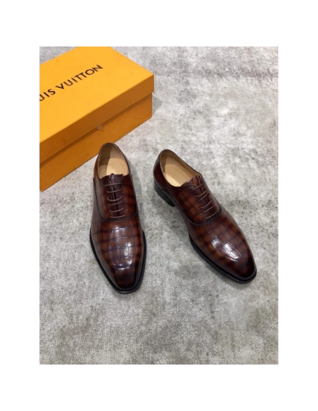 Louis Vuitton leather shoes 033,Louis Vuitton Leather Shoes,LOUIS VUITTON Sneakers,Business Shoes