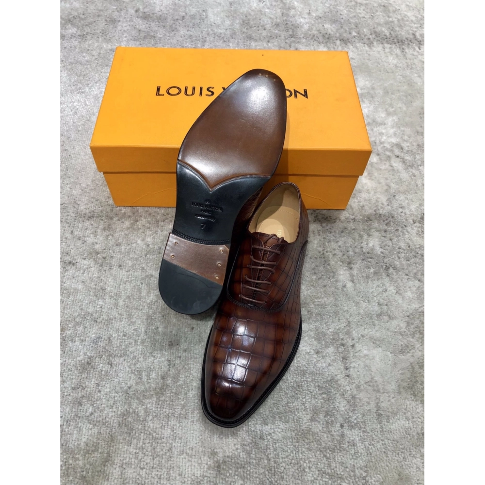 Louis Vuitton leather shoes 033,Louis Vuitton Leather Shoes,LOUIS VUITTON Sneakers,Business Shoes