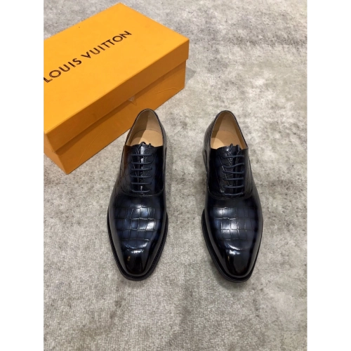 Louis Vuitton leather shoes 034,Louis Vuitton Leather Shoes,LOUIS VUITTON Sneakers,Business Shoes