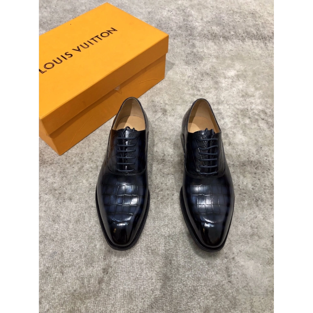 Louis Vuitton leather shoes 034,Louis Vuitton Leather Shoes,LOUIS VUITTON Sneakers,Business Shoes