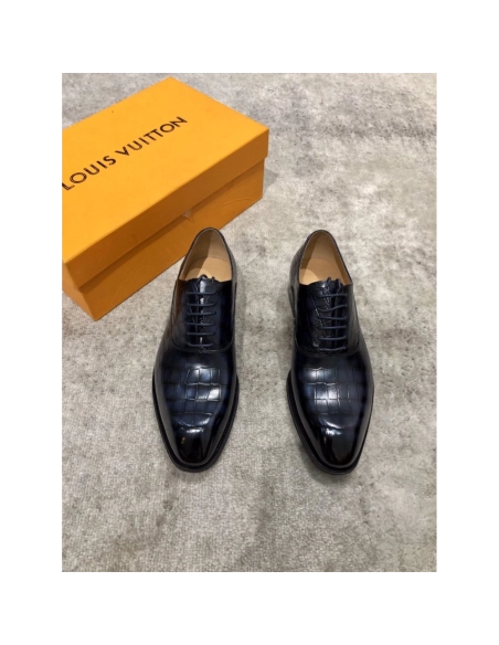 Louis Vuitton leather shoes 034,Louis Vuitton Leather Shoes,LOUIS VUITTON Sneakers,Business Shoes