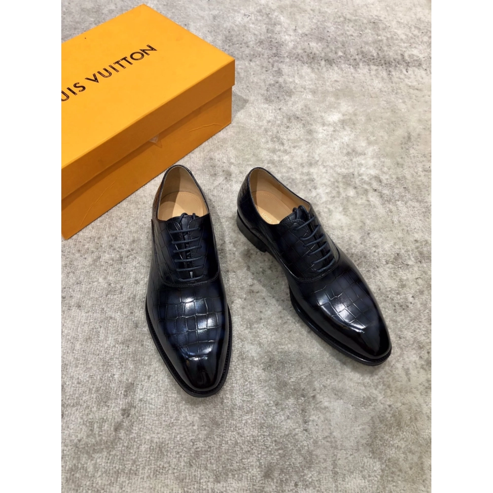 Louis Vuitton leather shoes 034,Louis Vuitton Leather Shoes,LOUIS VUITTON Sneakers,Business Shoes