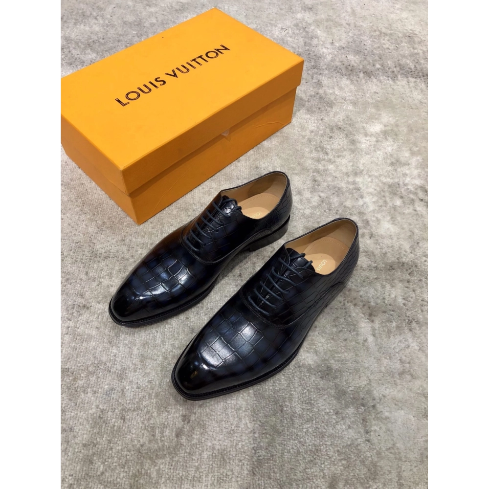 Louis Vuitton leather shoes 034,Louis Vuitton Leather Shoes,LOUIS VUITTON Sneakers,Business Shoes