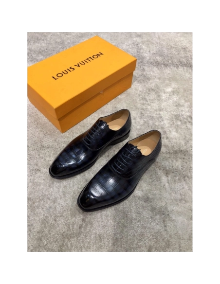 Louis Vuitton leather shoes 034,Louis Vuitton Leather Shoes,LOUIS VUITTON Sneakers,Business Shoes