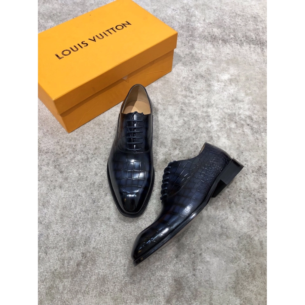 Louis Vuitton leather shoes 034,Louis Vuitton Leather Shoes,LOUIS VUITTON Sneakers,Business Shoes
