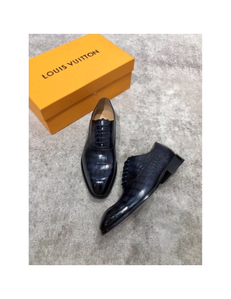 Louis Vuitton leather shoes 034,Louis Vuitton Leather Shoes,LOUIS VUITTON Sneakers,Business Shoes