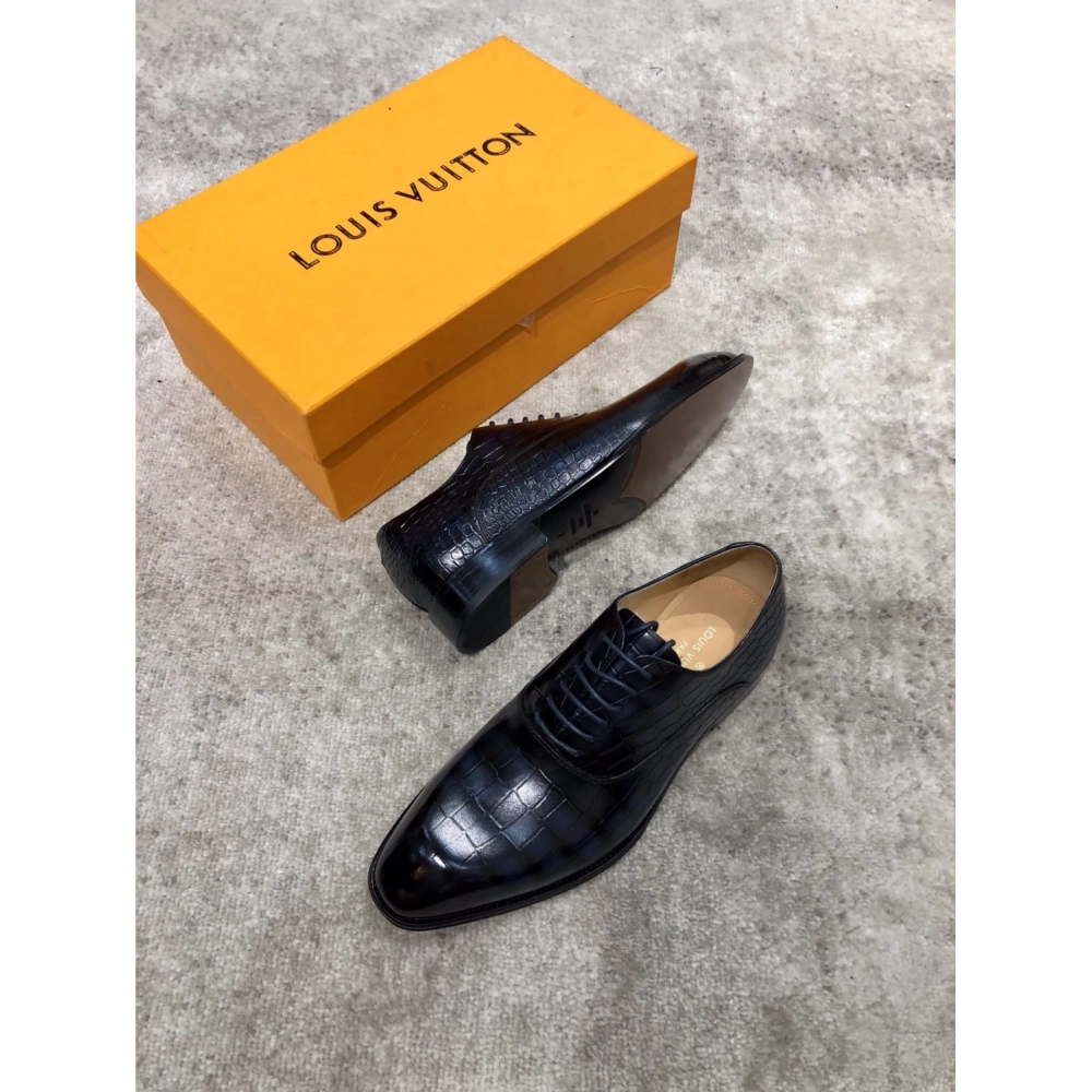 Louis Vuitton leather shoes 034,Louis Vuitton Leather Shoes,LOUIS VUITTON Sneakers,Business Shoes