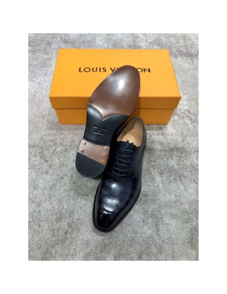 Louis Vuitton leather shoes 034,Louis Vuitton Leather Shoes,LOUIS VUITTON Sneakers,Business Shoes