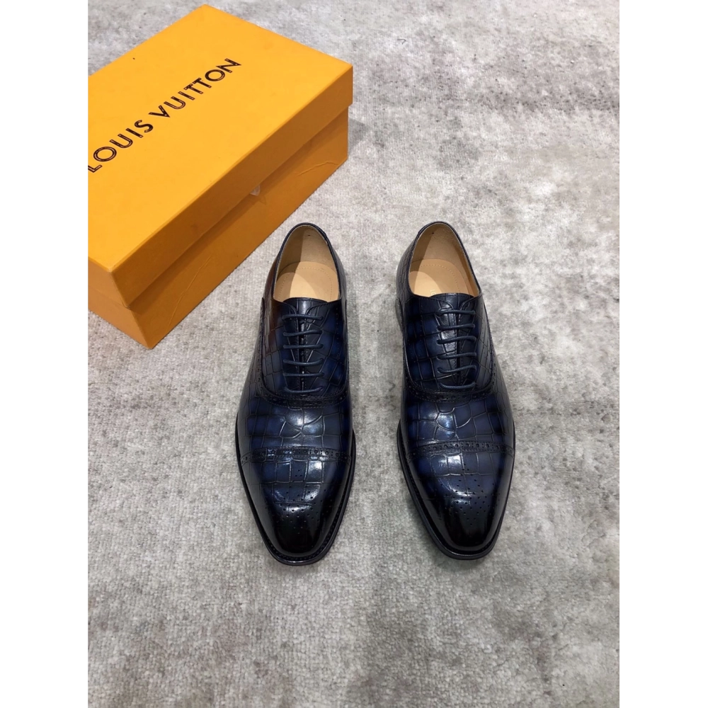 Louis Vuitton leather shoes 035,Louis Vuitton Leather Shoes,LOUIS VUITTON Sneakers,Business Shoes
