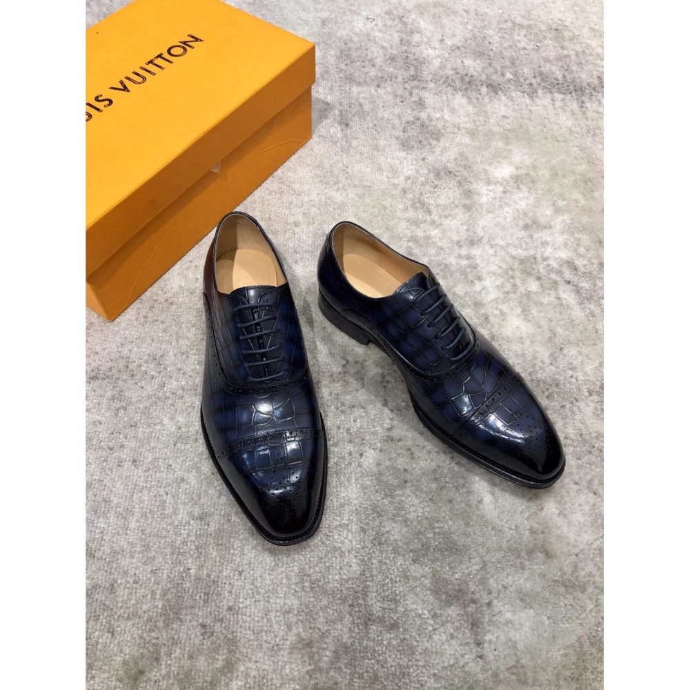Louis Vuitton leather shoes 035,Louis Vuitton Leather Shoes,LOUIS VUITTON Sneakers,Business Shoes