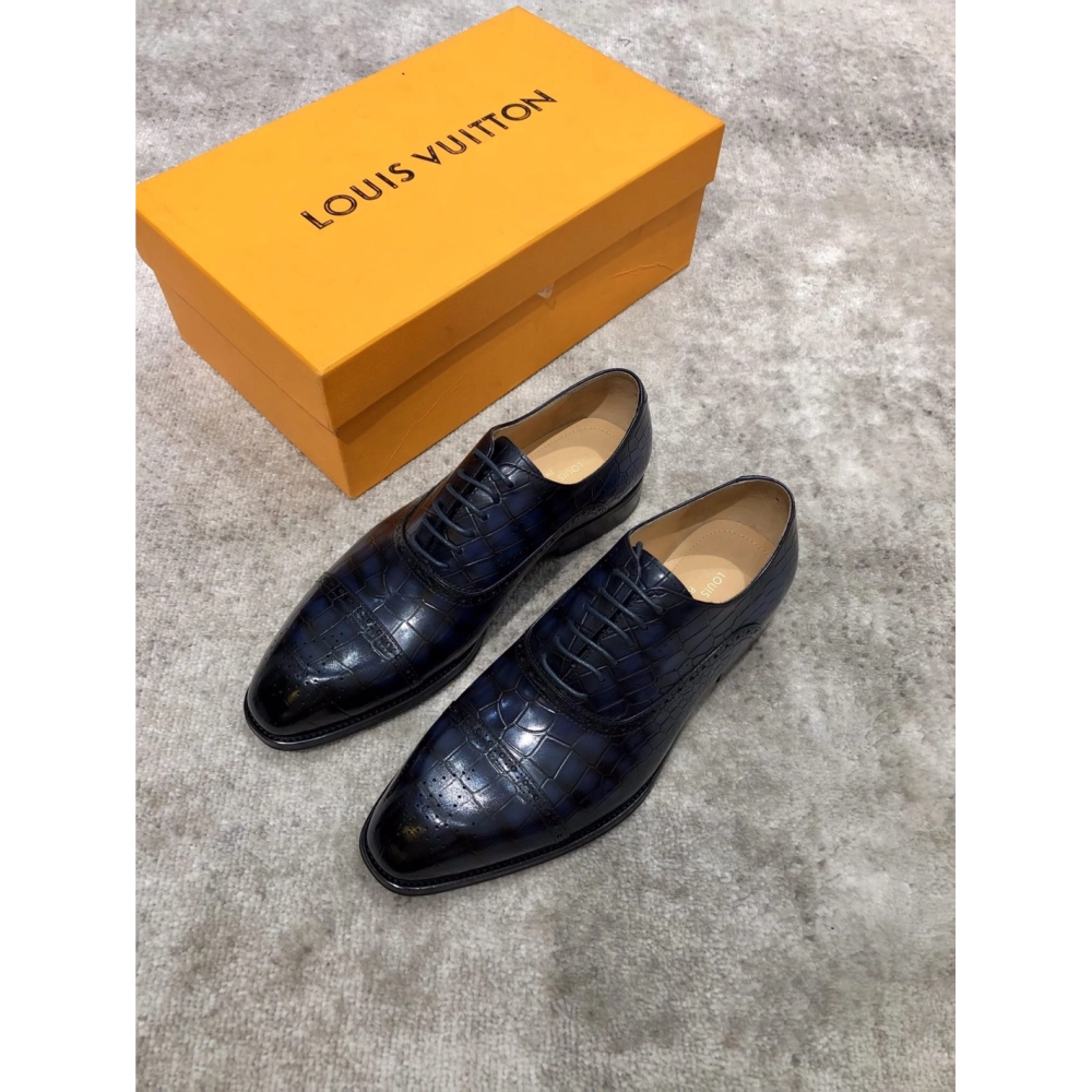 Louis Vuitton leather shoes 035,Louis Vuitton Leather Shoes,LOUIS VUITTON Sneakers,Business Shoes