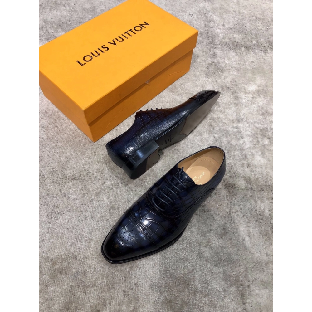 Louis Vuitton leather shoes 035,Louis Vuitton Leather Shoes,LOUIS VUITTON Sneakers,Business Shoes