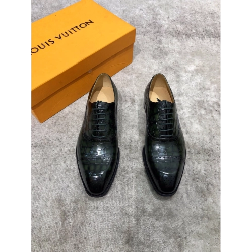 Louis Vuitton leather shoes 036,Louis Vuitton Leather Shoes,LOUIS VUITTON Sneakers,Business Shoes