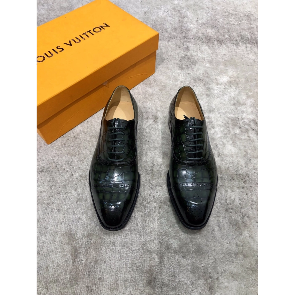 Louis Vuitton leather shoes 036,Louis Vuitton Leather Shoes,LOUIS VUITTON Sneakers,Business Shoes