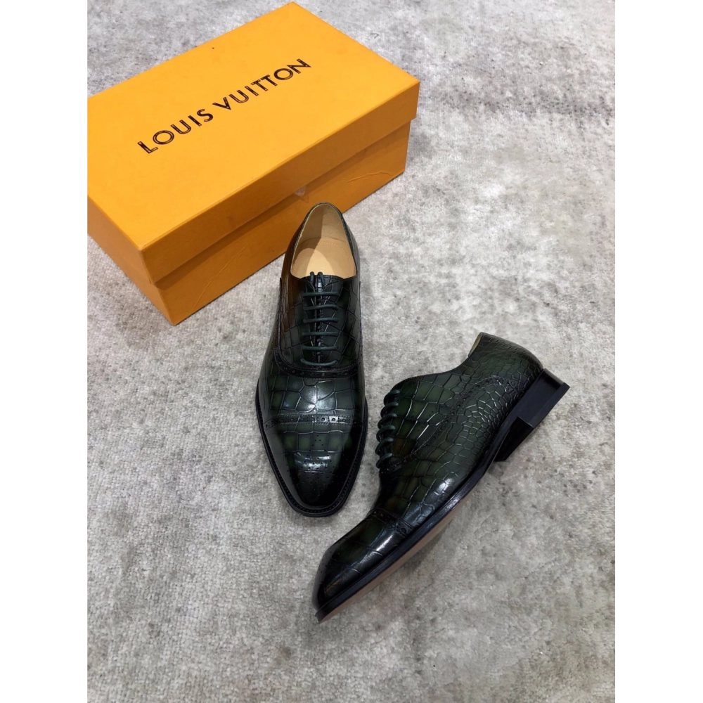 Louis Vuitton leather shoes 036,Louis Vuitton Leather Shoes,LOUIS VUITTON Sneakers,Business Shoes
