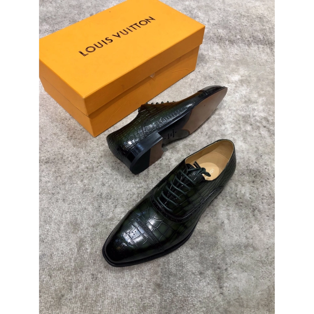 Louis Vuitton leather shoes 036,Louis Vuitton Leather Shoes,LOUIS VUITTON Sneakers,Business Shoes